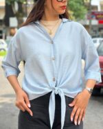 شومیز گره ای کد2033