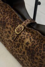 کیف پلنگی ارغوان کد3232 - تصویر 4